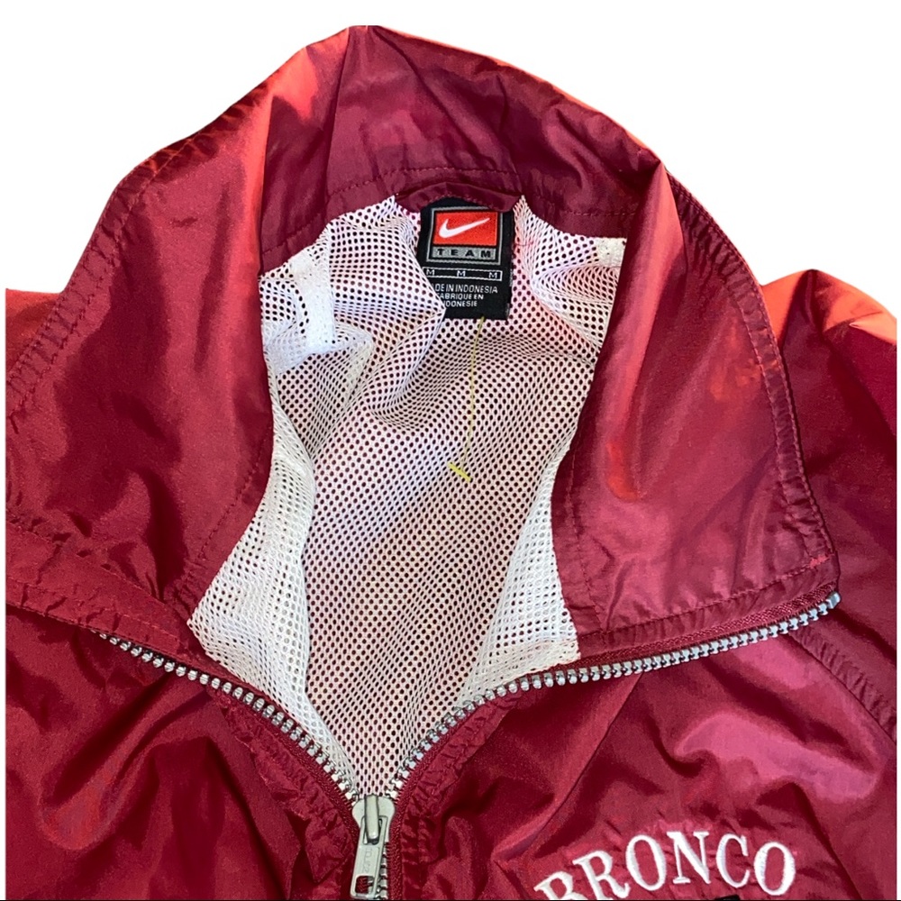 Nike Windbreaker Bronco Red Jacket Medium
